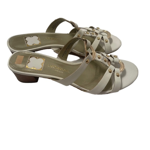 Liz Claiborne White Shoes Size 7.5 - Picture 3 of 6